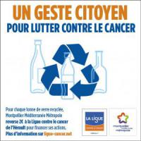 Participez à la lutte contre le cancer en triant votre verre !